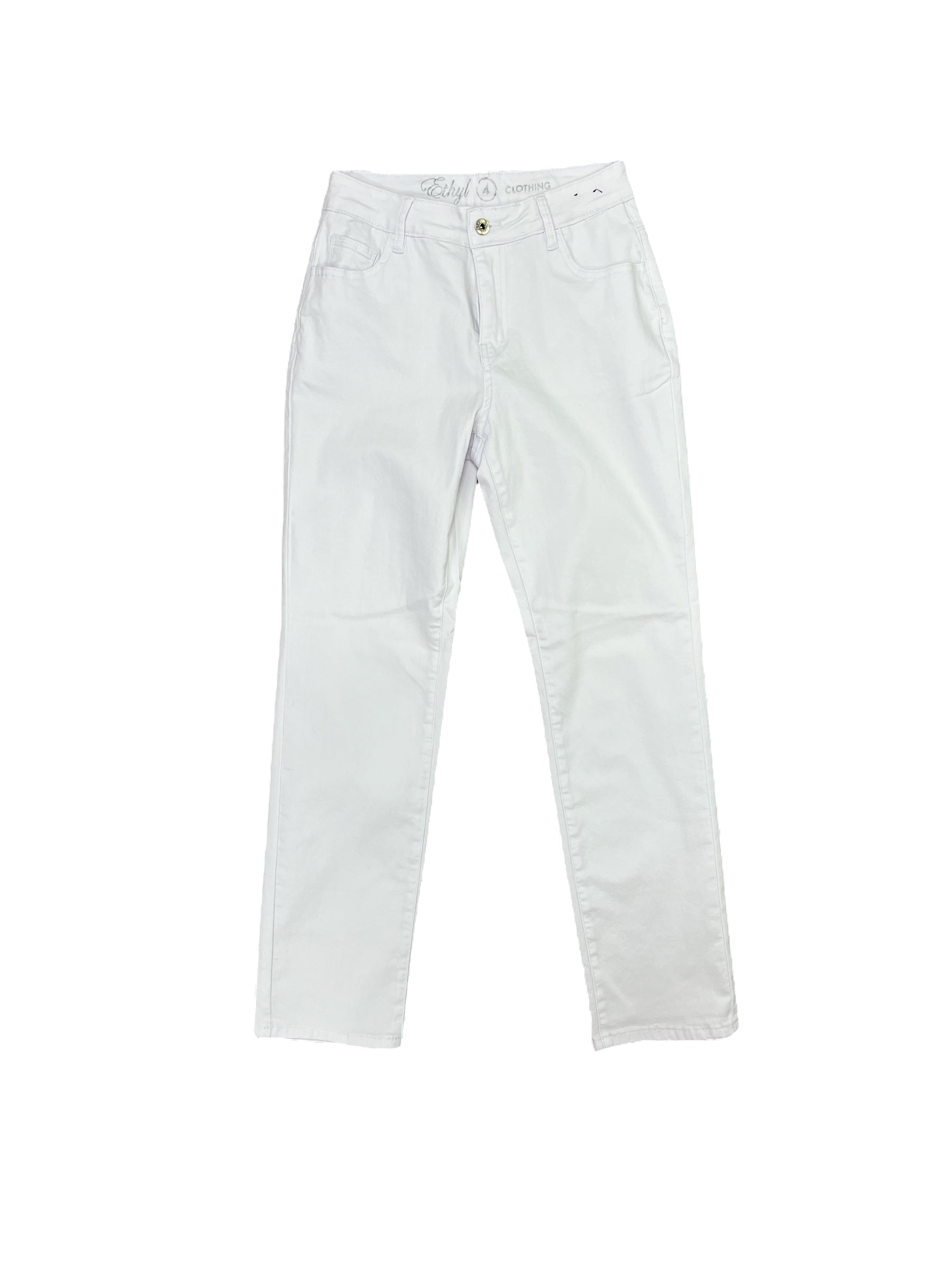Ethyl | Zip Front Jean | Ethyl | Cloister Collection Designer Fashion