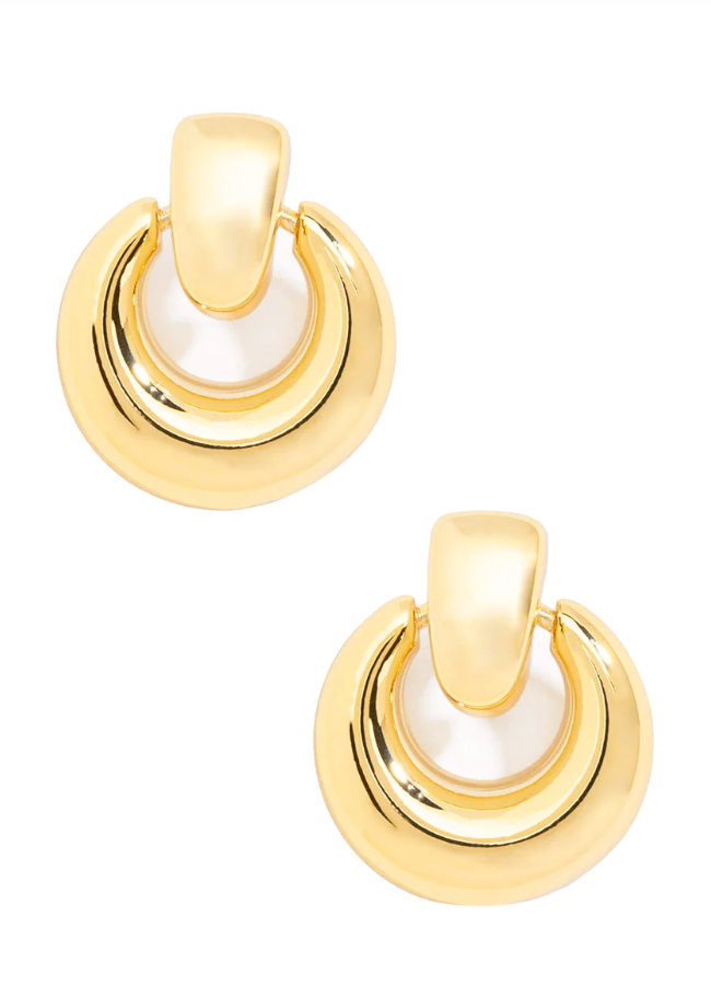 Zenzii | Door Knocker Earring Gold