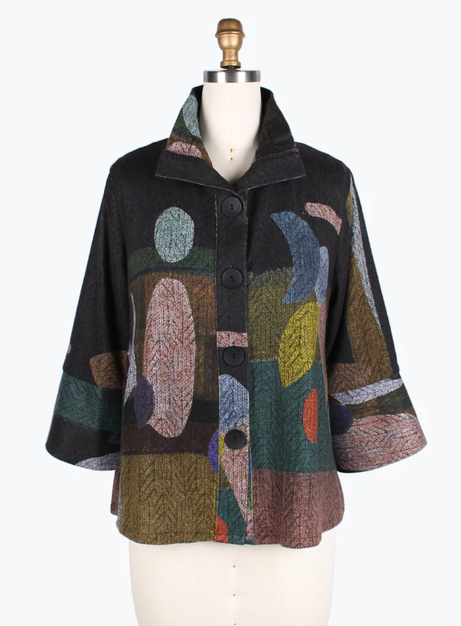 Damee | Fall Leaves Bright Jacket