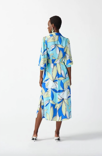 Joseph Ribkoff | Floral Shirt Dress