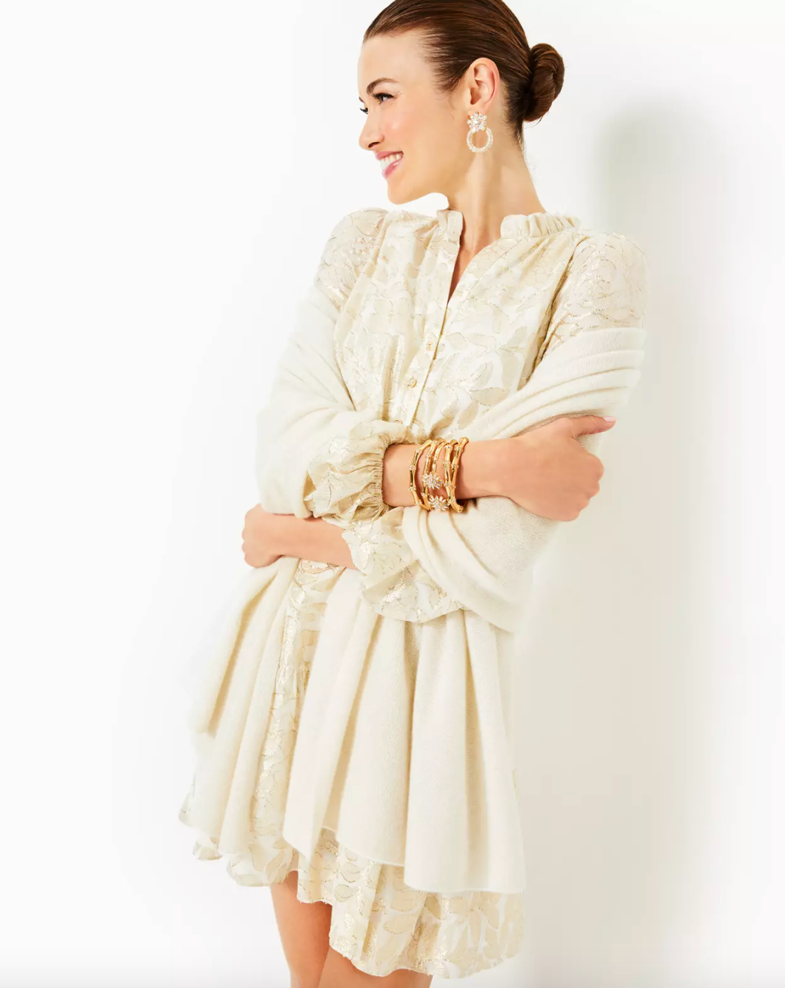 Lilly Pulitzer | Evaline Silk Dress | Lilly Pulitzer | Cloister Collection Designer Fashion