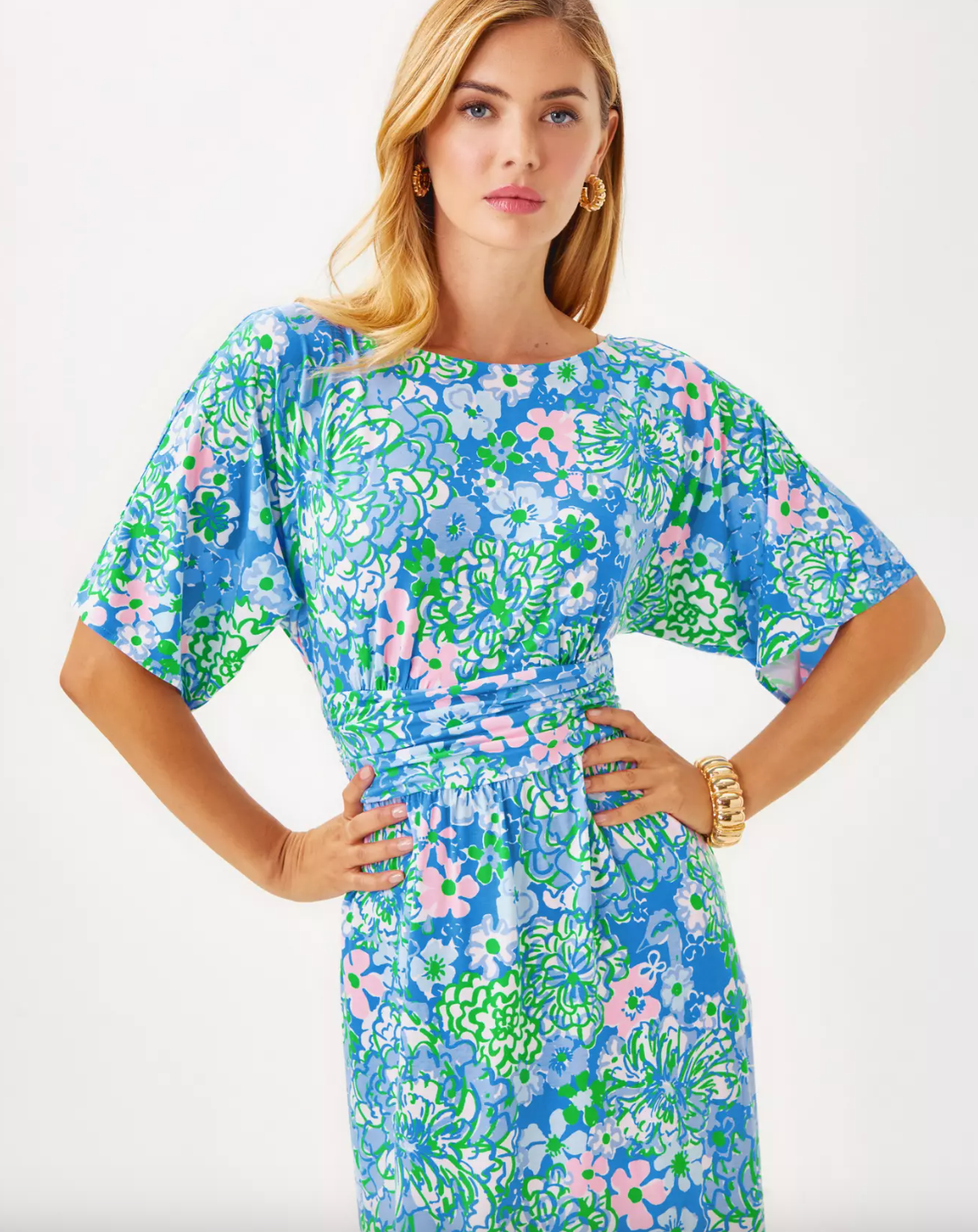 Lilly Pulitzer | Parigi Boat Neck Maxi Dress