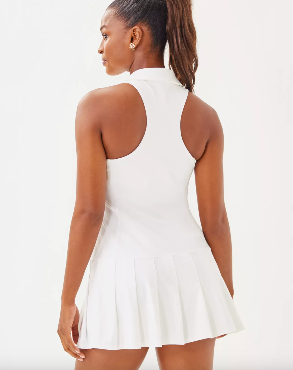 Dania Pleated Dress Upf 50