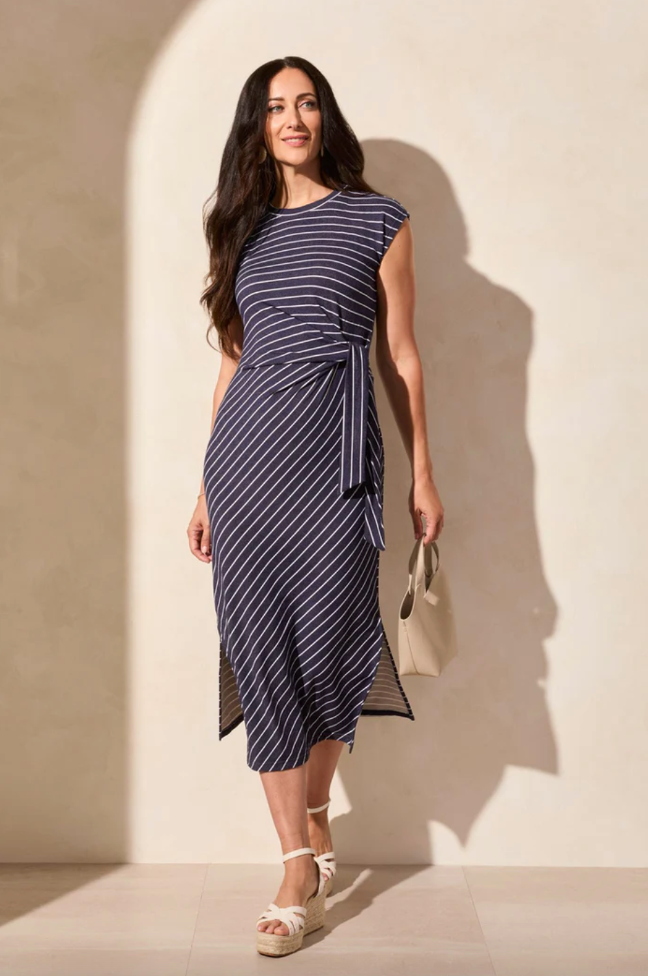 Tribal | Waist Tie Nautical Dress