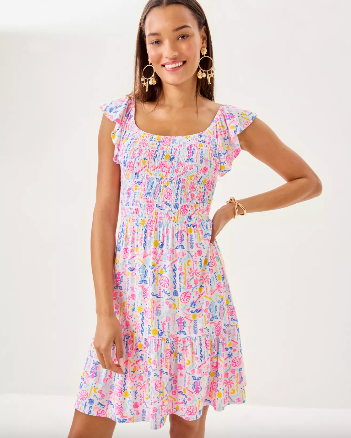 Lilly Pulitzer | Jilly Smocked Dress
