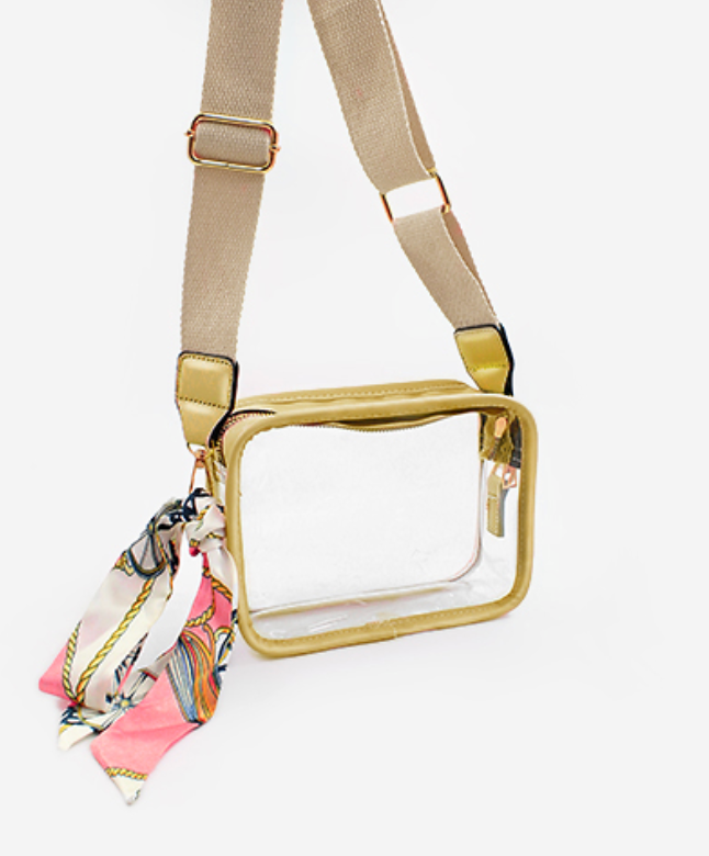 Cloister Collection | Clear Mini Stadium Bag