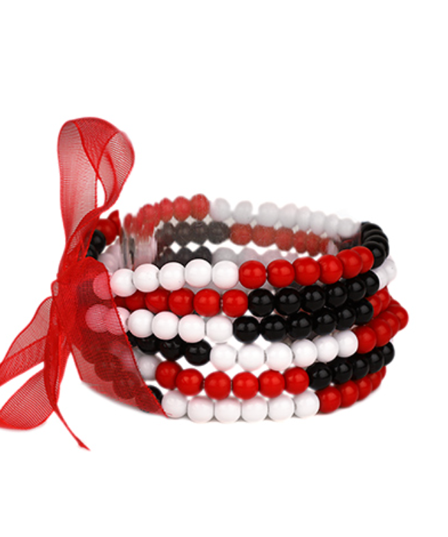 Game Day Bead Bracelet