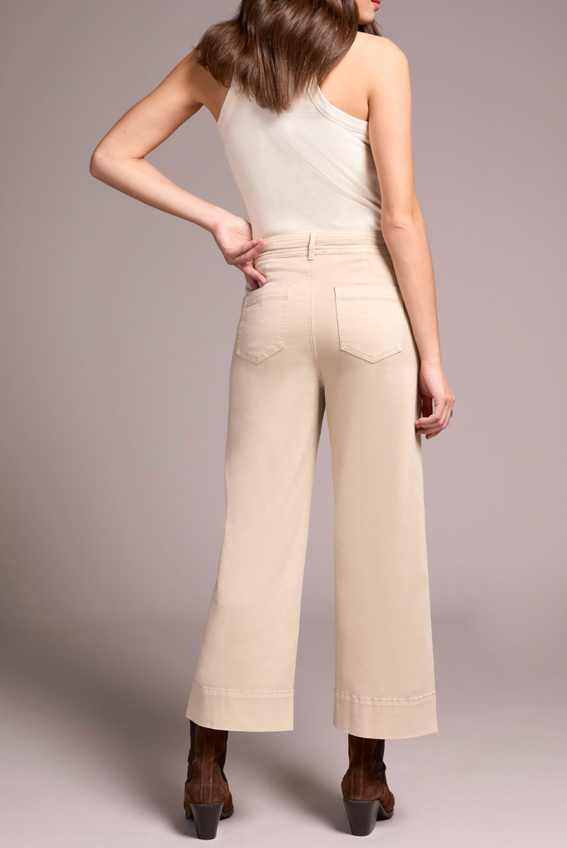 Tribal | High Rise Fly Front Palazzo