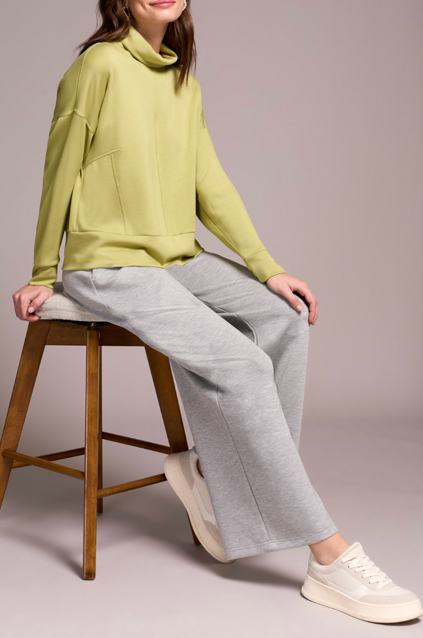 Tribal | Long Sleeve Funnel Neck Top