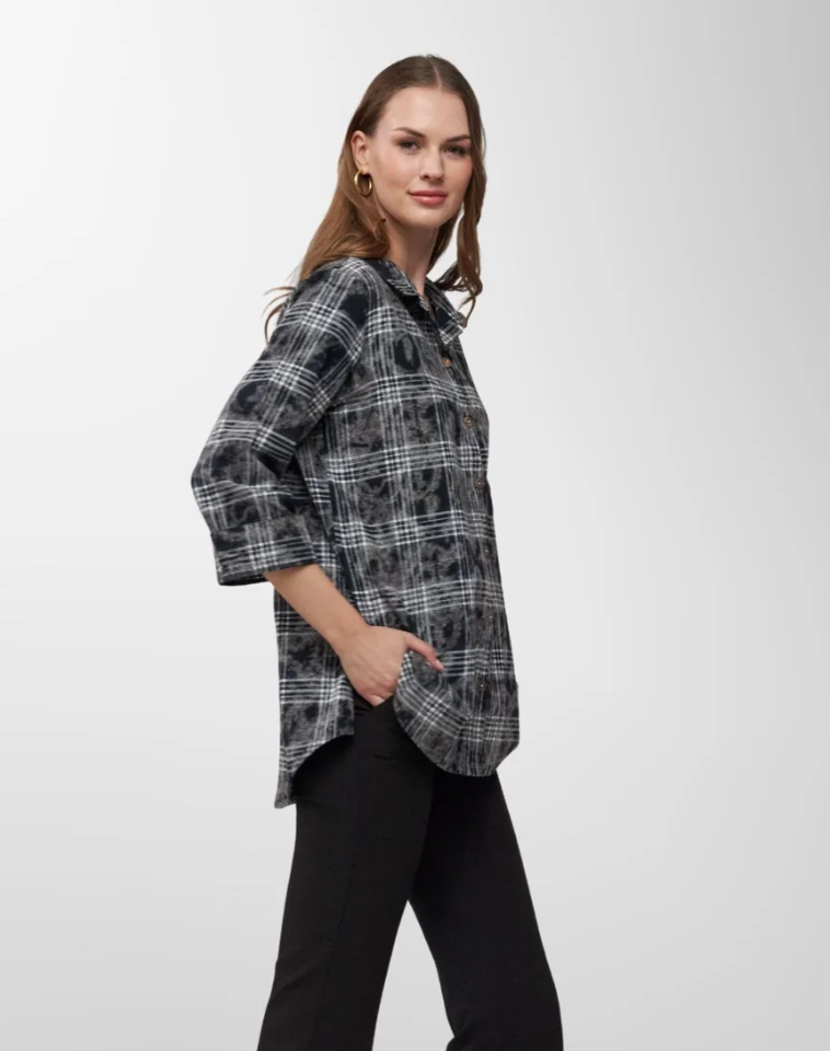 Plaid Top