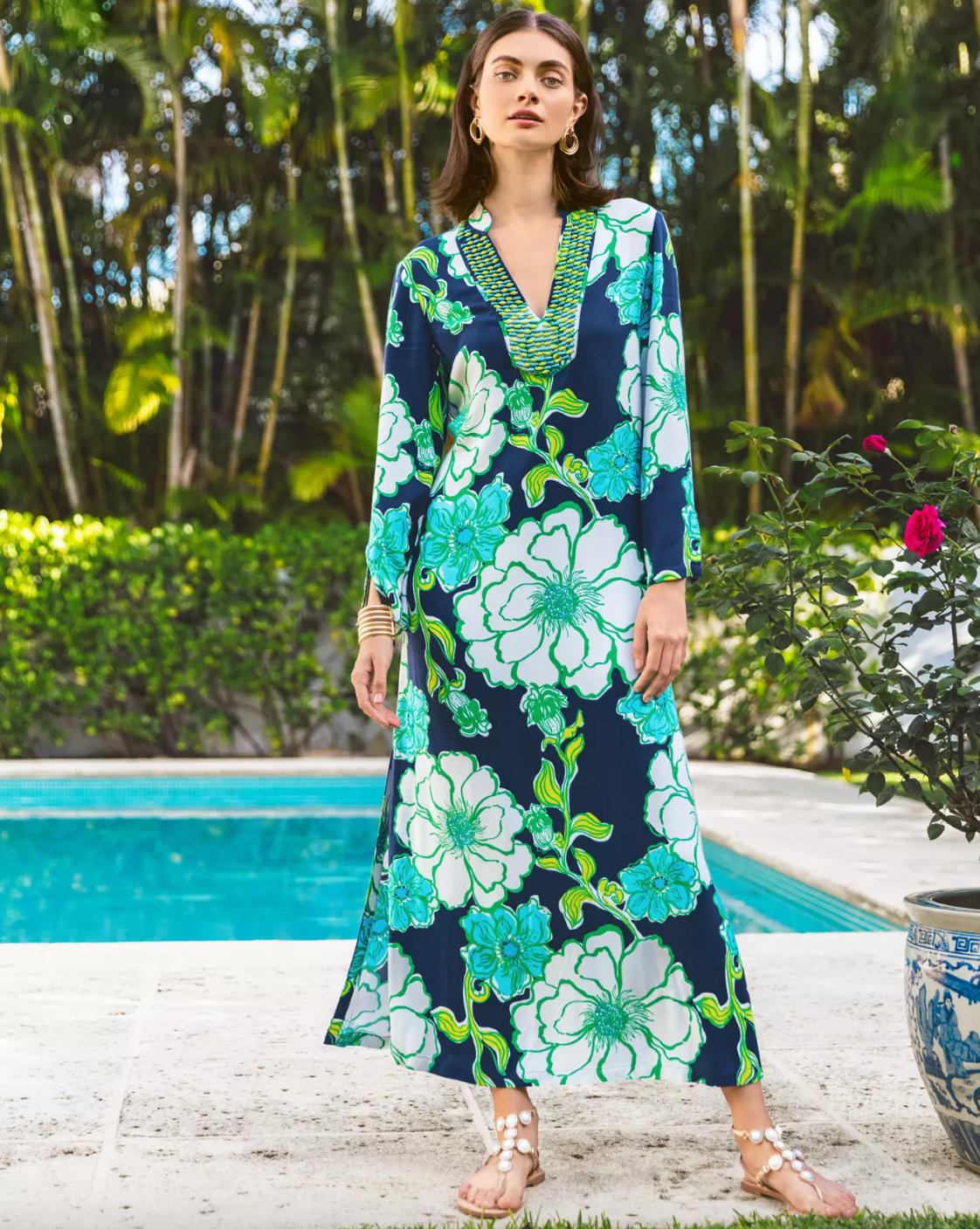 Lilly Pulitzer | Irella Maxi Caftan Dress