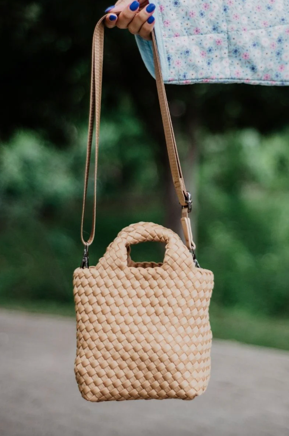 Neoprene Braided Clutch