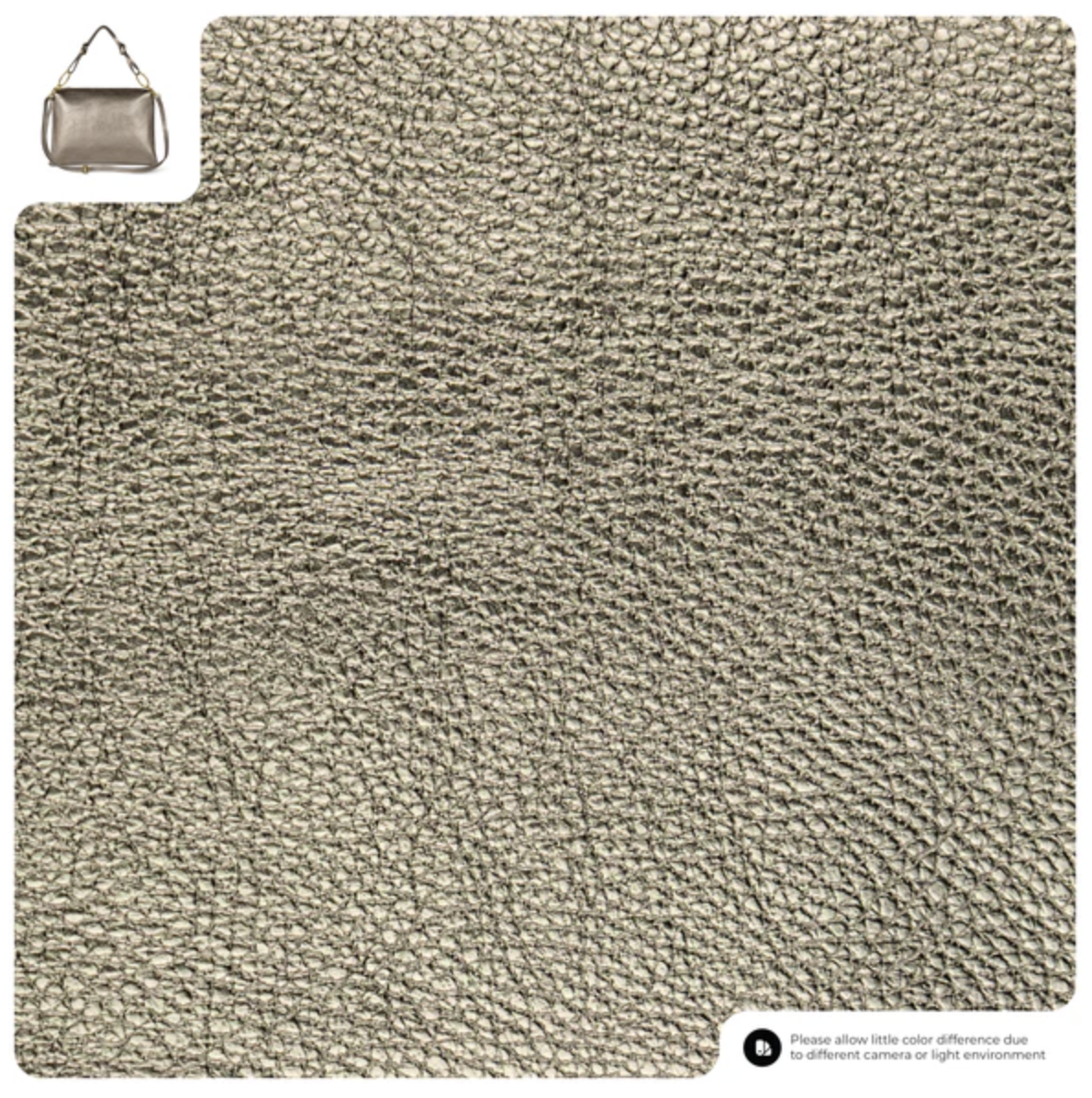 Takeasy | Metallic Leather Shoulder Bag