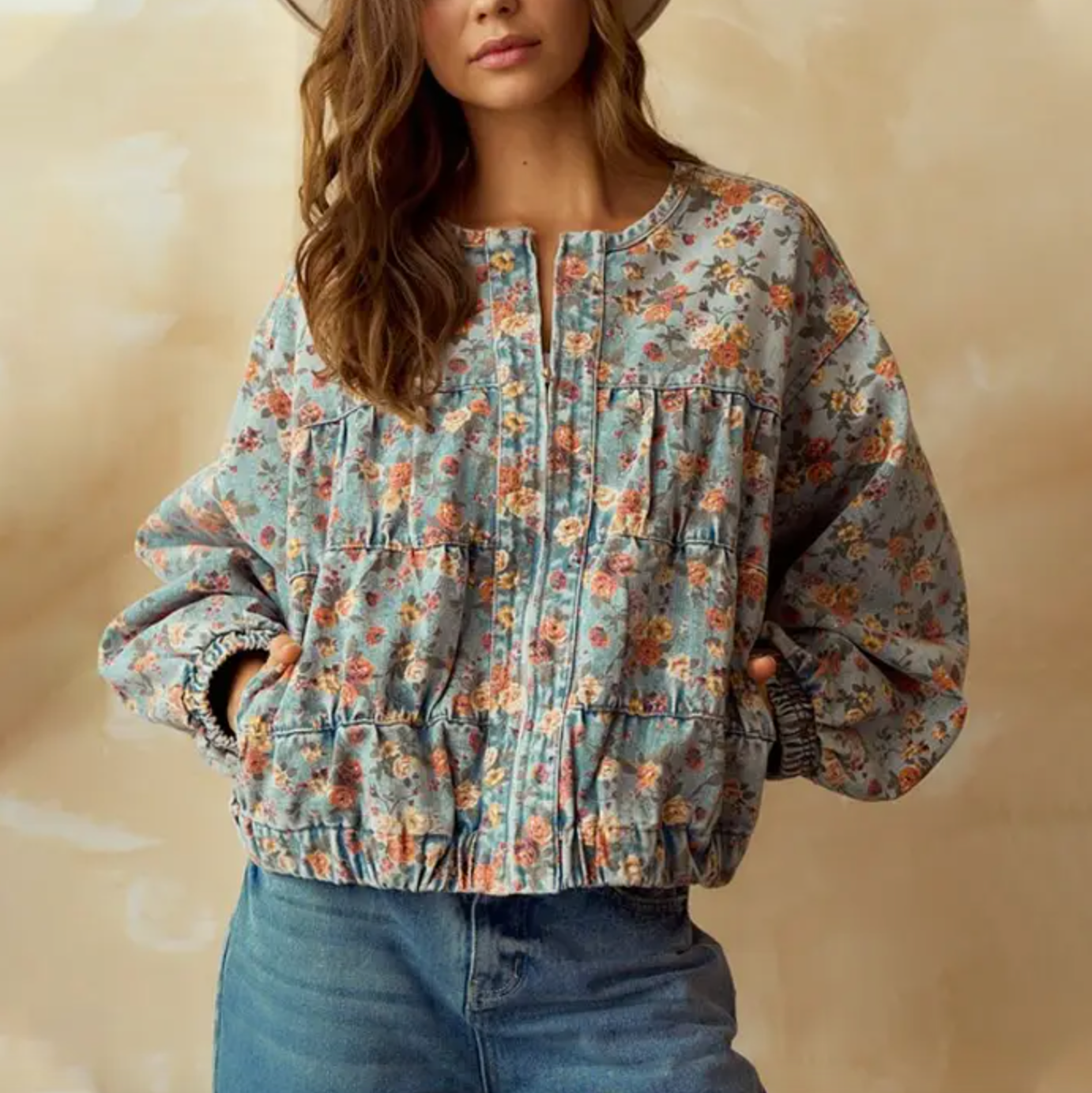 Cloister Collec | Washed Denim Jacket