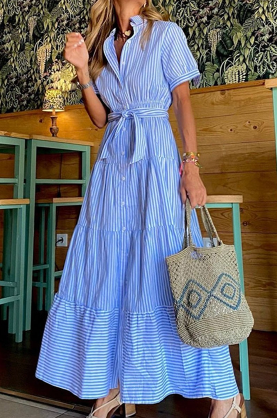 Cloister Collection | Maxi Shirt Dress