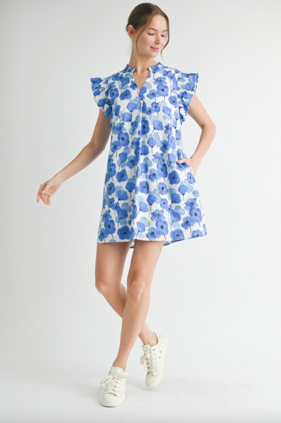 Cloister Collection | Floral Short Sleeve Dress