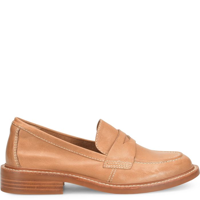 Sofft shoes mara loafer shoes in the color honey