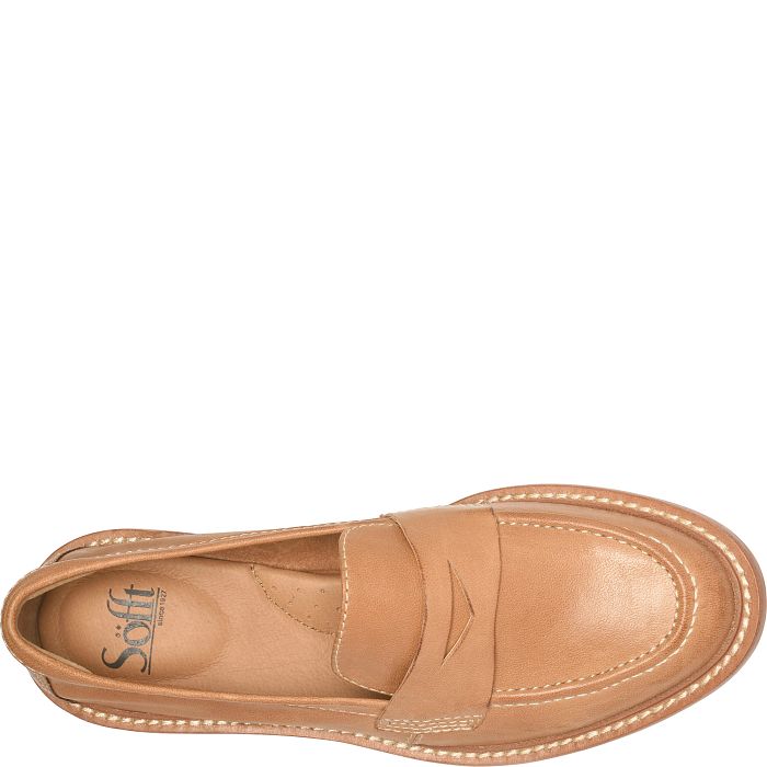 Sofft shoes mara loafer shoes in the color honey