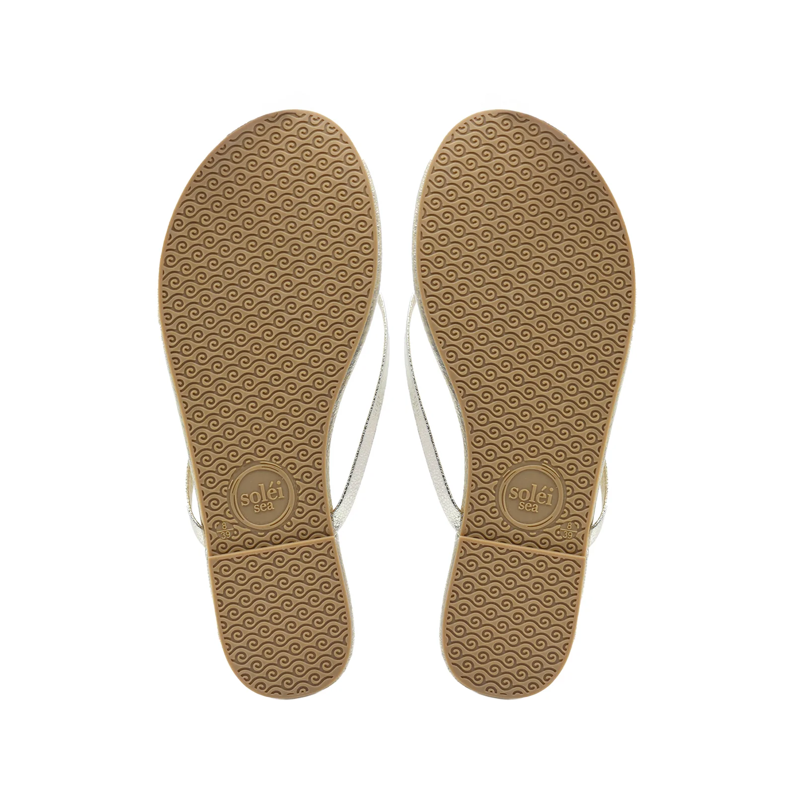 Women’s Solei Sea Indie Glinda Gold Sandal or Flip flops
