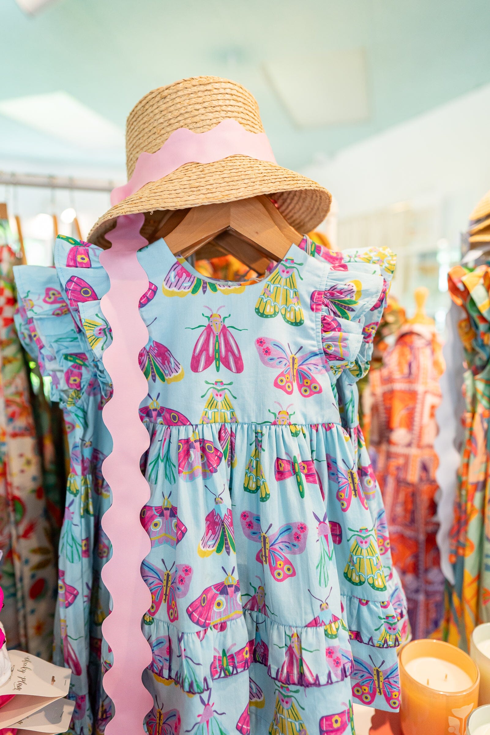 Briton Court | Girls Giana Dress | Meadow Bug