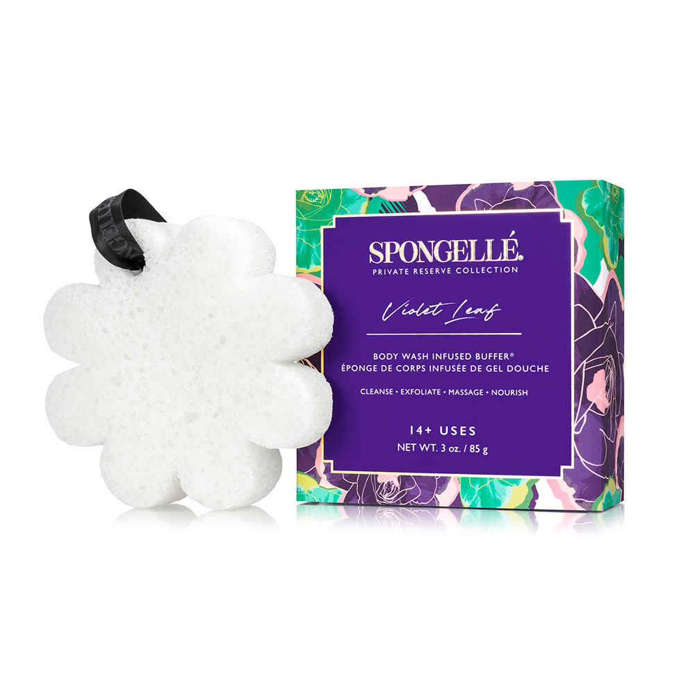 Spongelle | Boxed Flower Built-In Body Wash + Buffer Private Collection