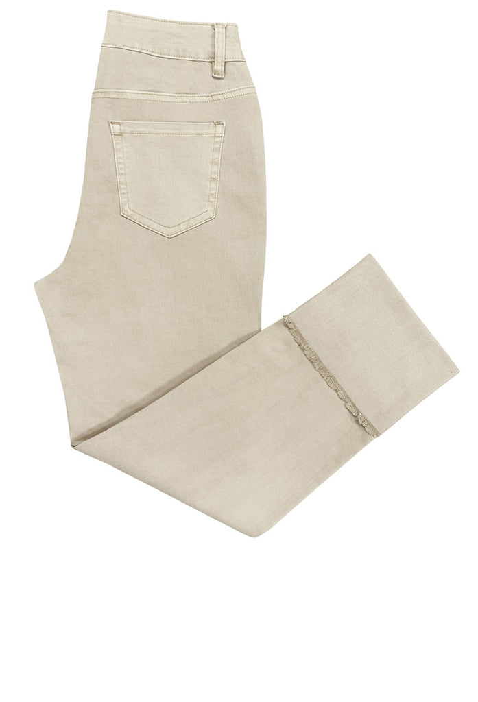 Ethyl | Easy Breeze Crop Pant - Tan
