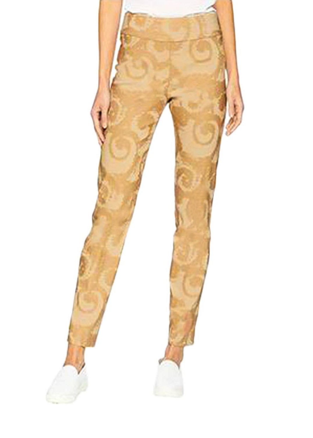 Krazy Larry P507 Pull on Pant - Taupe Swirls