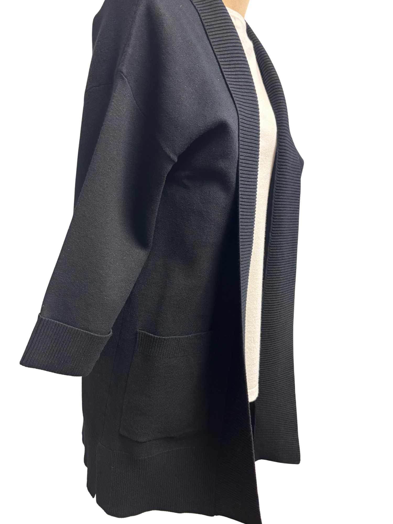 The H Edition | Ls Knit Coat Luna Cardigan 3/4 Sleeve