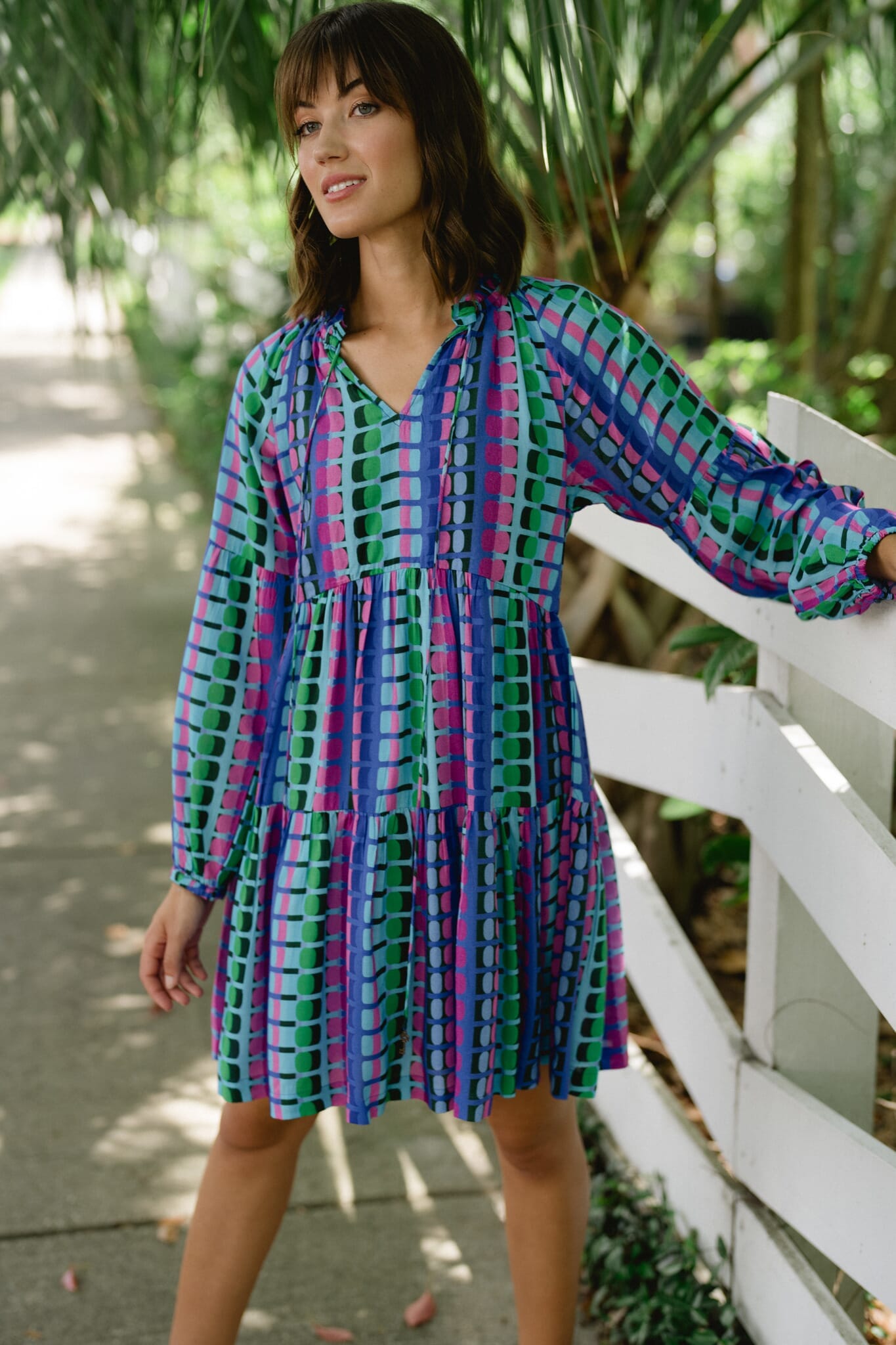 Briton Court | Eliza Dress- Dahlia