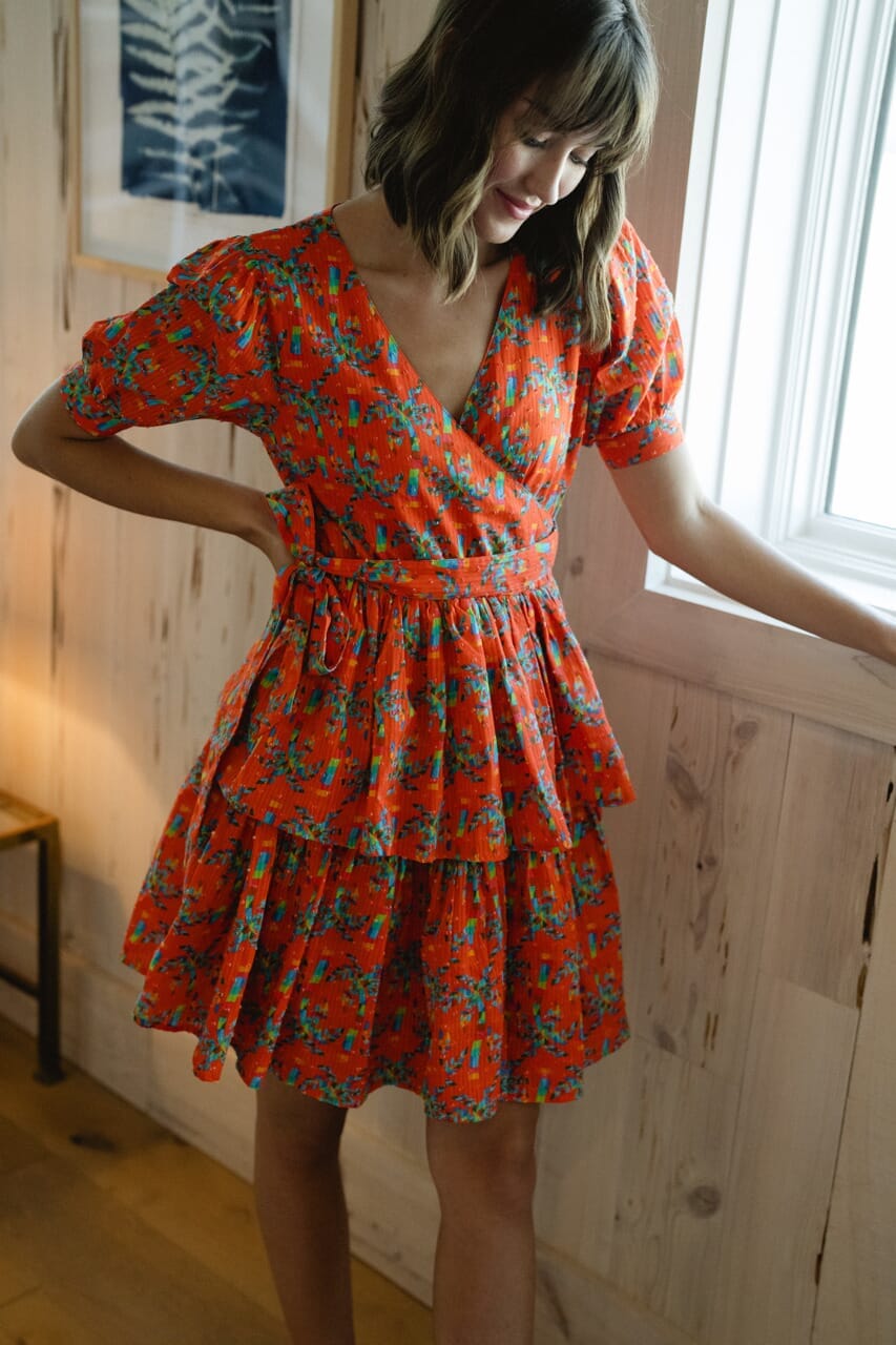 Anabel Wrap Dress