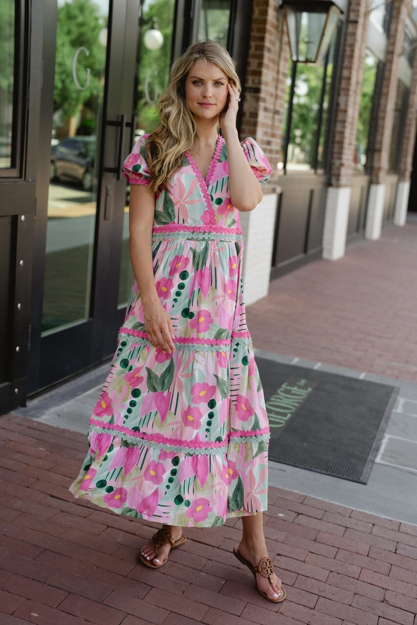 Briton Court | Gigi Midi- Frosted Pink