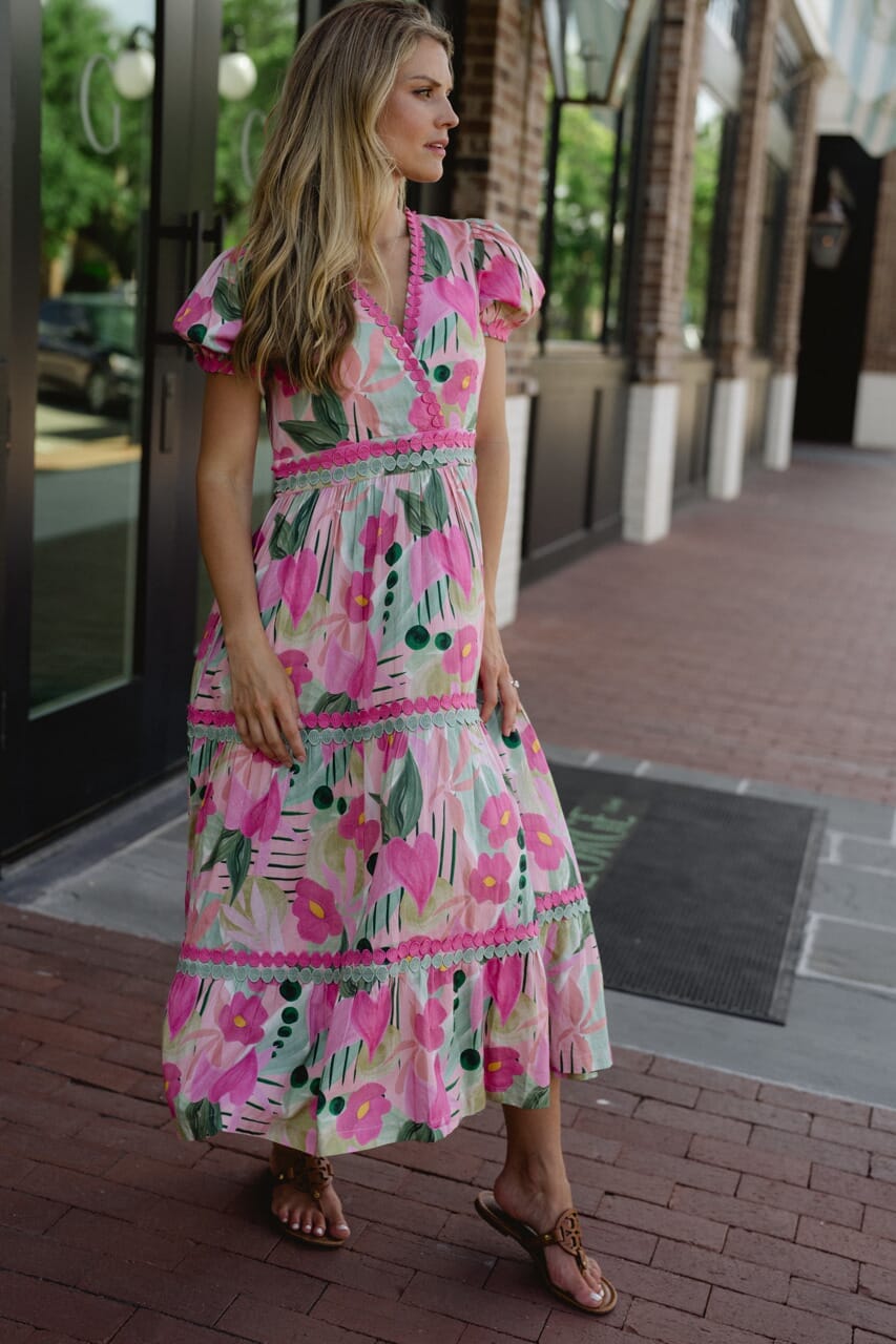 Briton Court | Gigi Midi- Frosted Pink