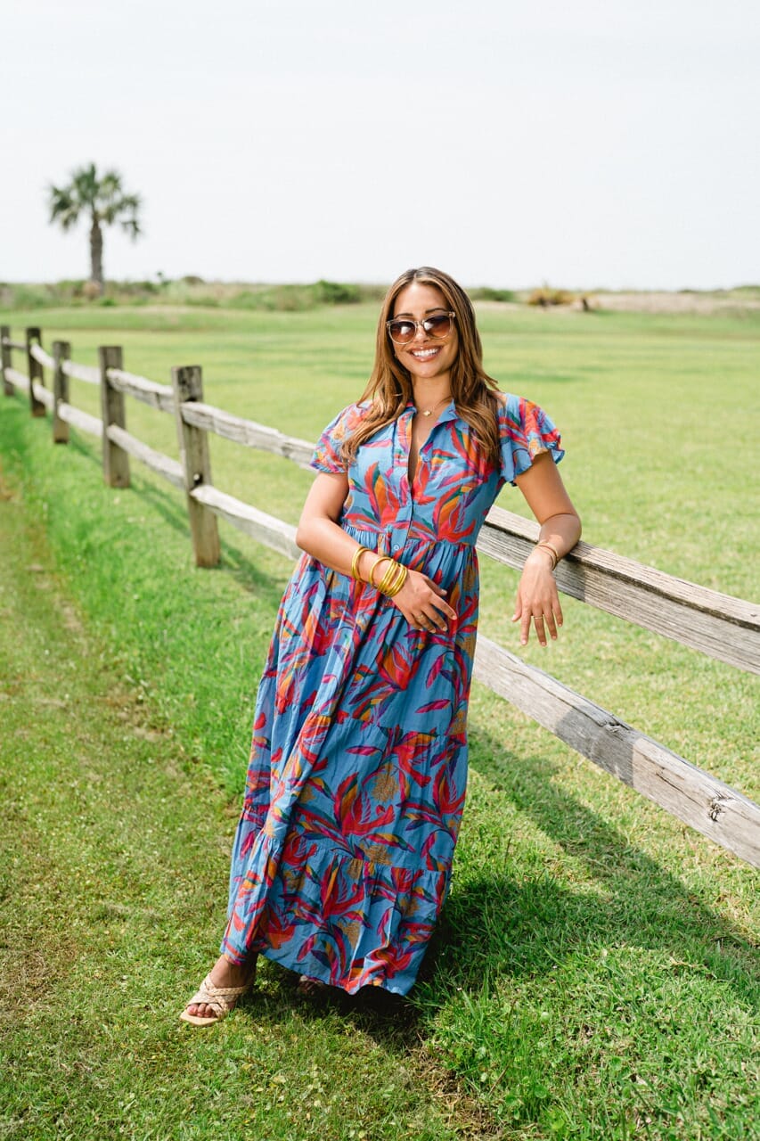 Briton Court | Frenchi Maxi Dress