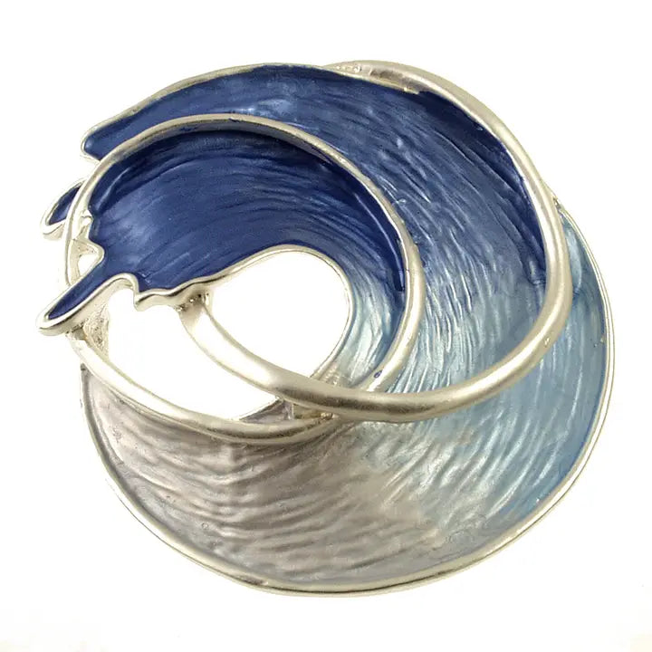 Origin Jewelry | Magnetic Ocean Wave Brooch