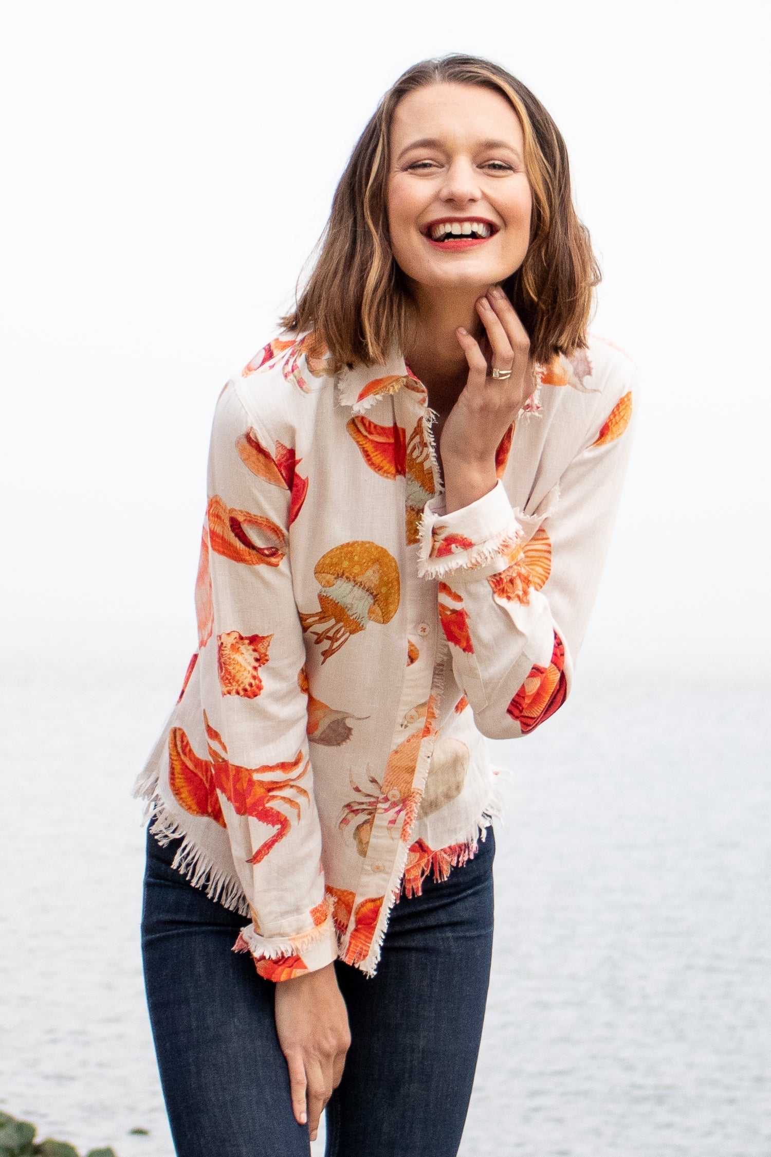 Dizzy Lizzie | Cape Cod Shirt Sea Life | Cloister Collection | SHIRTS