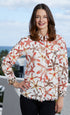 Dizzy - Lizzie | Cape Cod Starfish Print | Cloister Collection | Shirt