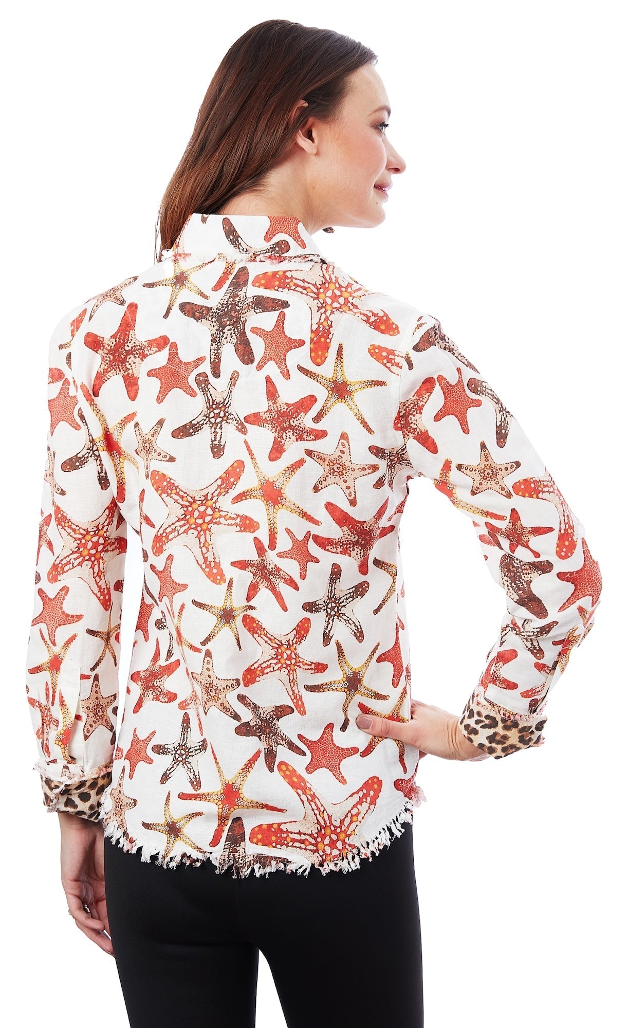 Dizzy - Lizzie | Cape Cod Starfish Print | Cloister Collection | Shirt