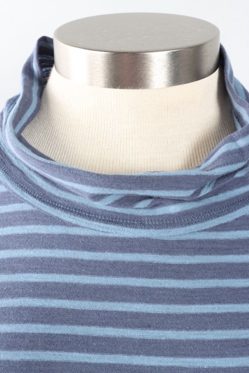 Escape By Habitat | Santa Barbara Stripe Chill Funnel Neck