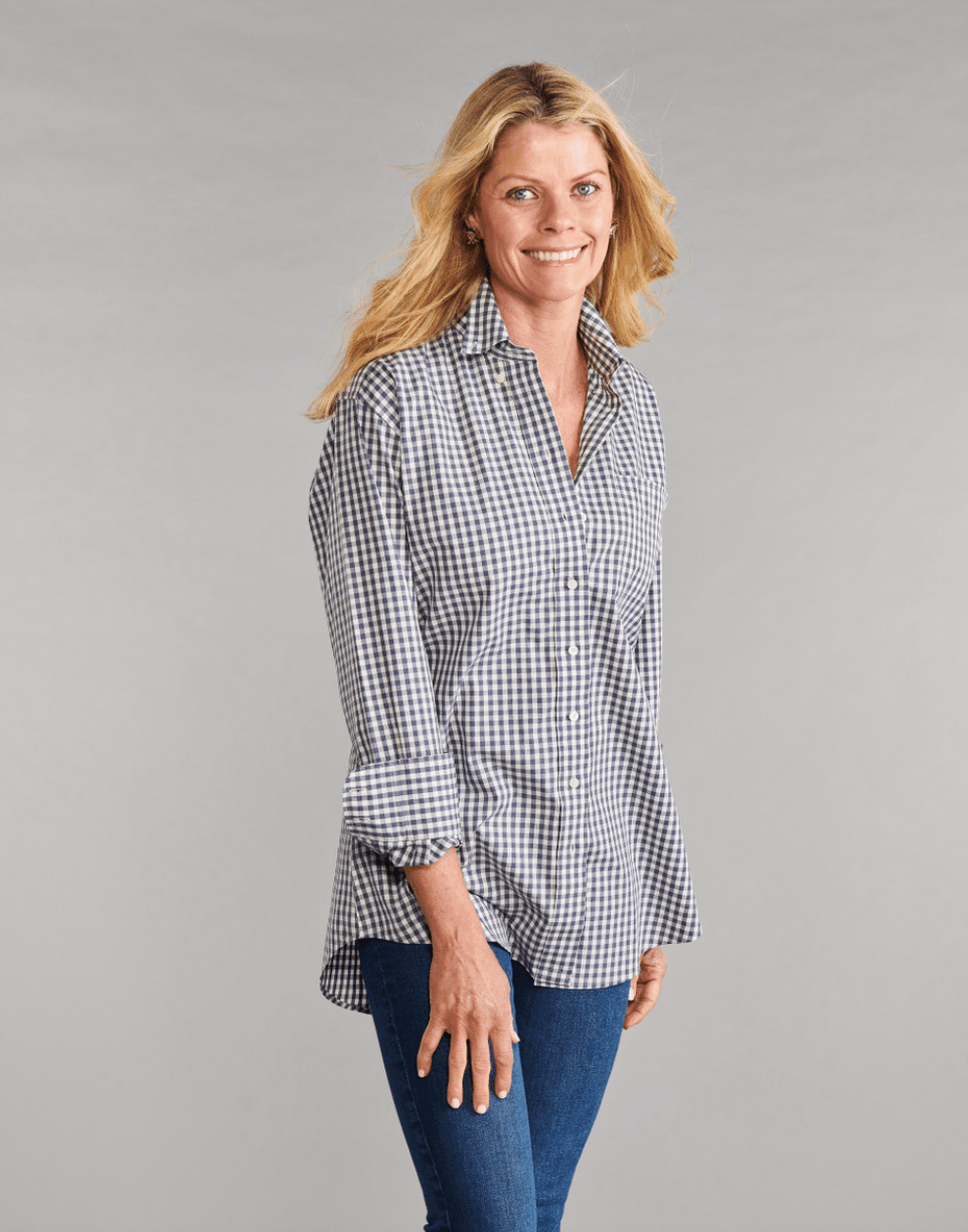 Claridge+king | Claridge+king | Checked Top His/hers | Cloister Collection | TOPS