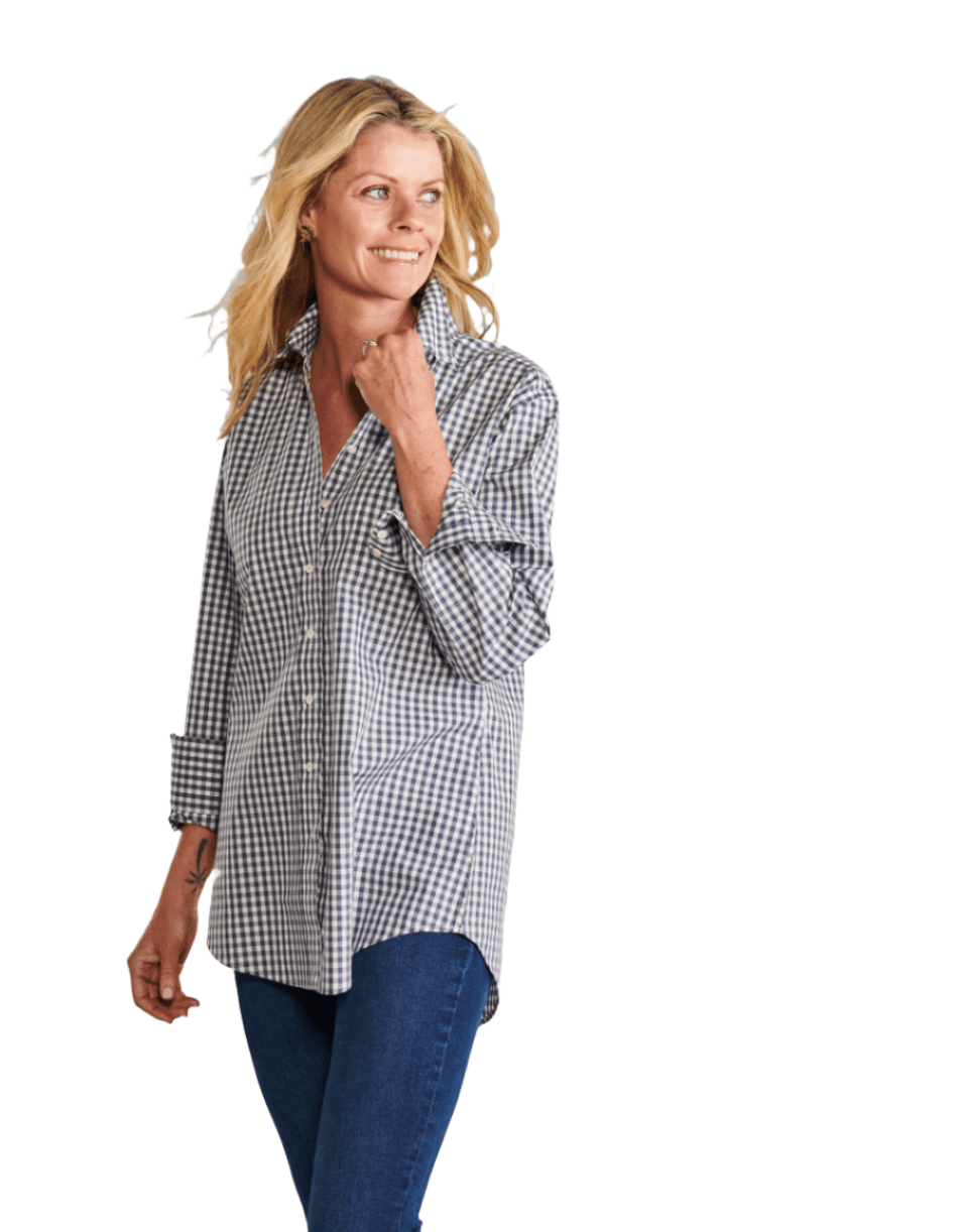 Claridge+king | Claridge+king | Checked Top His/hers | Cloister Collection | TOPS