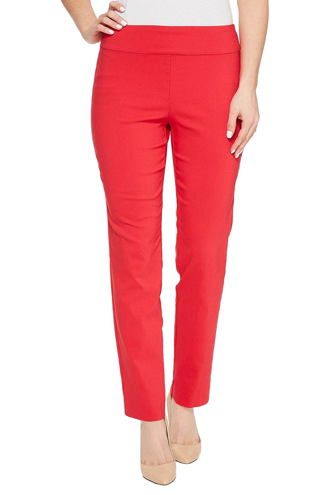 Krazy Larry P507 Pull on Pant - Red