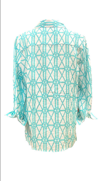 Boho Chic | Diamond Print Top