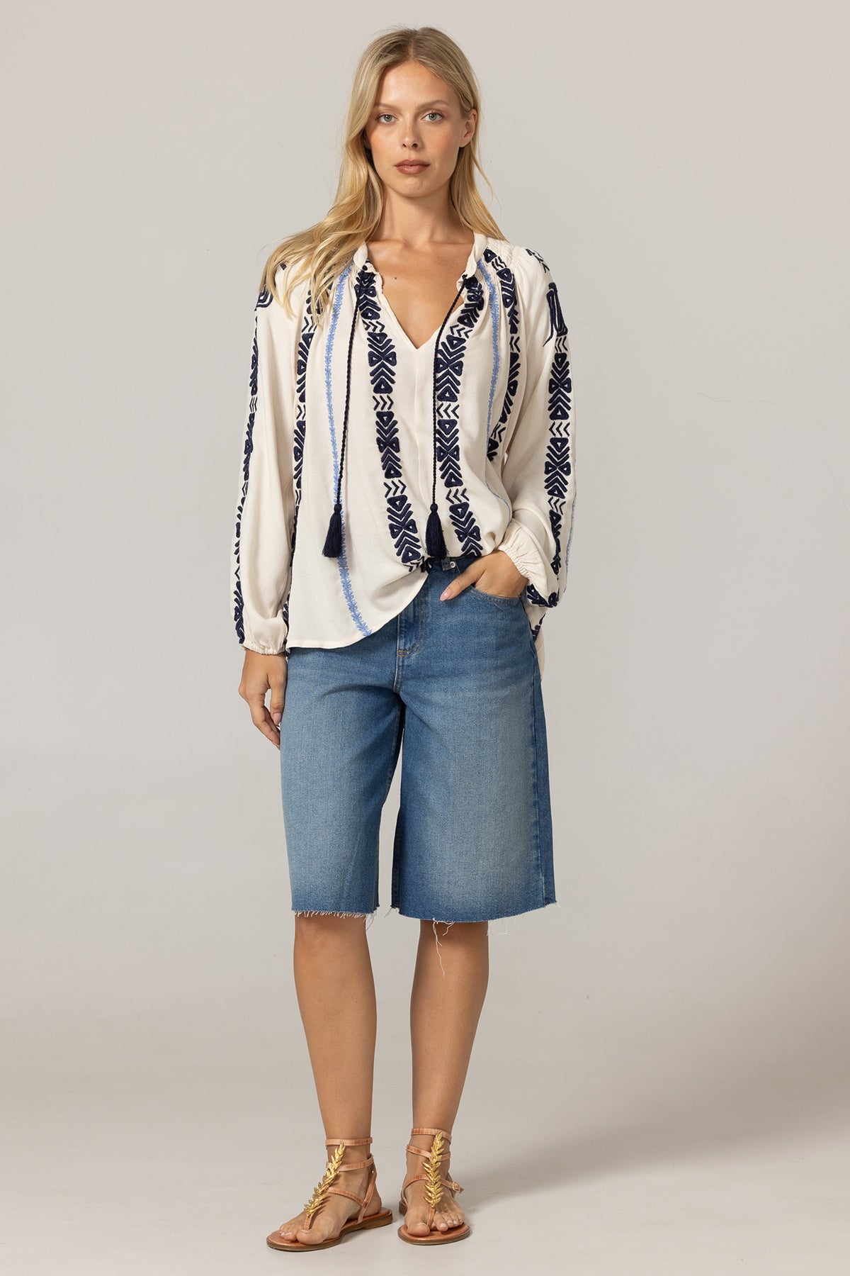 Flore Blouse - Ecru