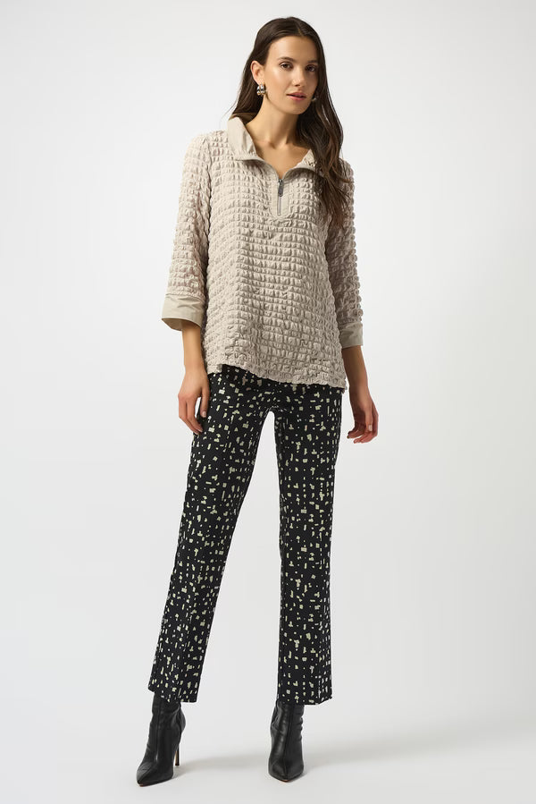 Joseph Ribkoff | Bubble Jacquard A-line Top
