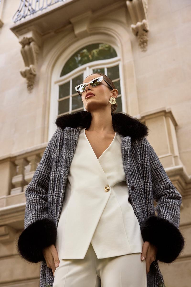 Joseph Ribkoff | Fitted Jacket - Vanilla