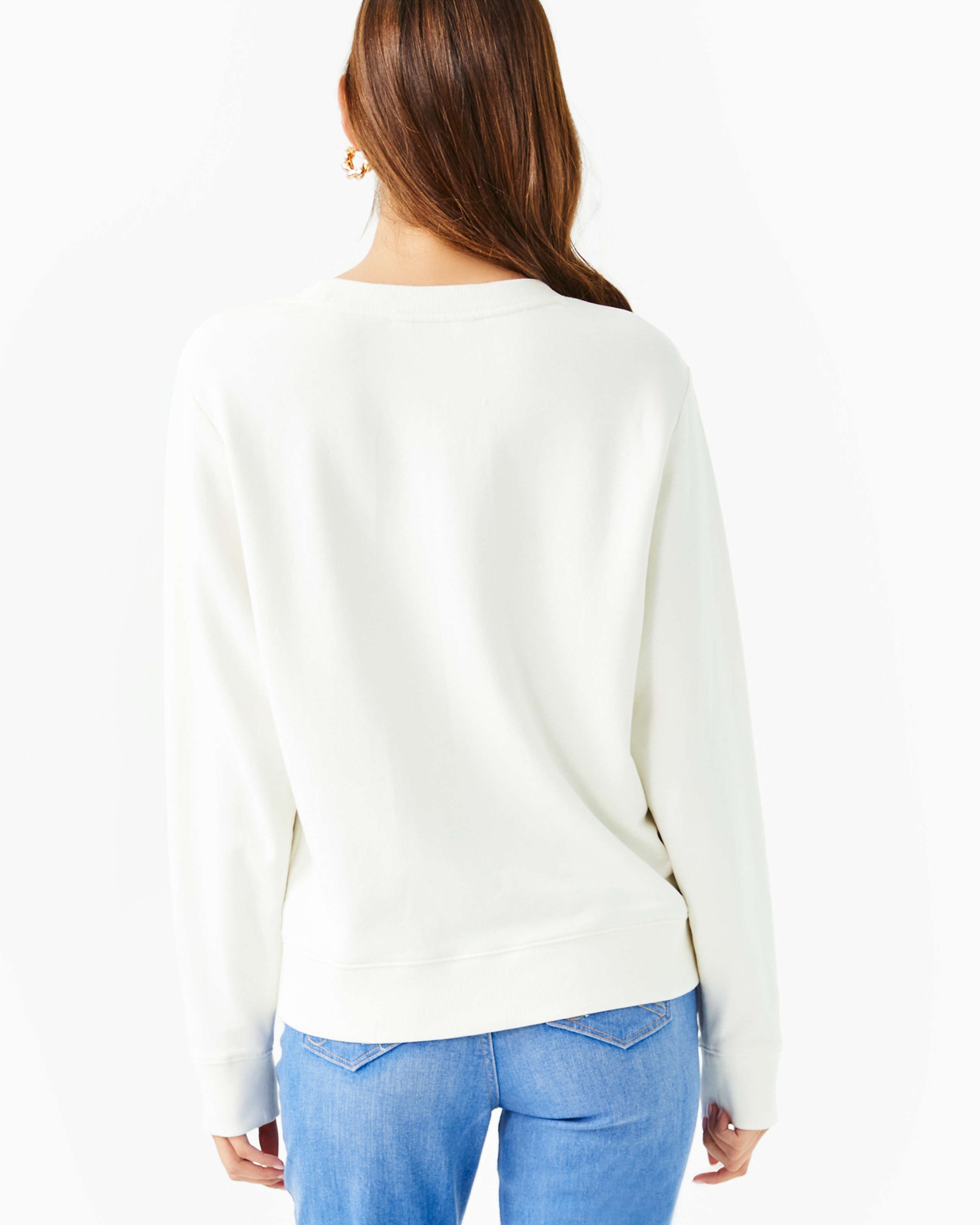 Lilly Pulitzer | Lilly Pulitzer | Ballad Cotton Sweatshirt | Cloister Collection | LADIES