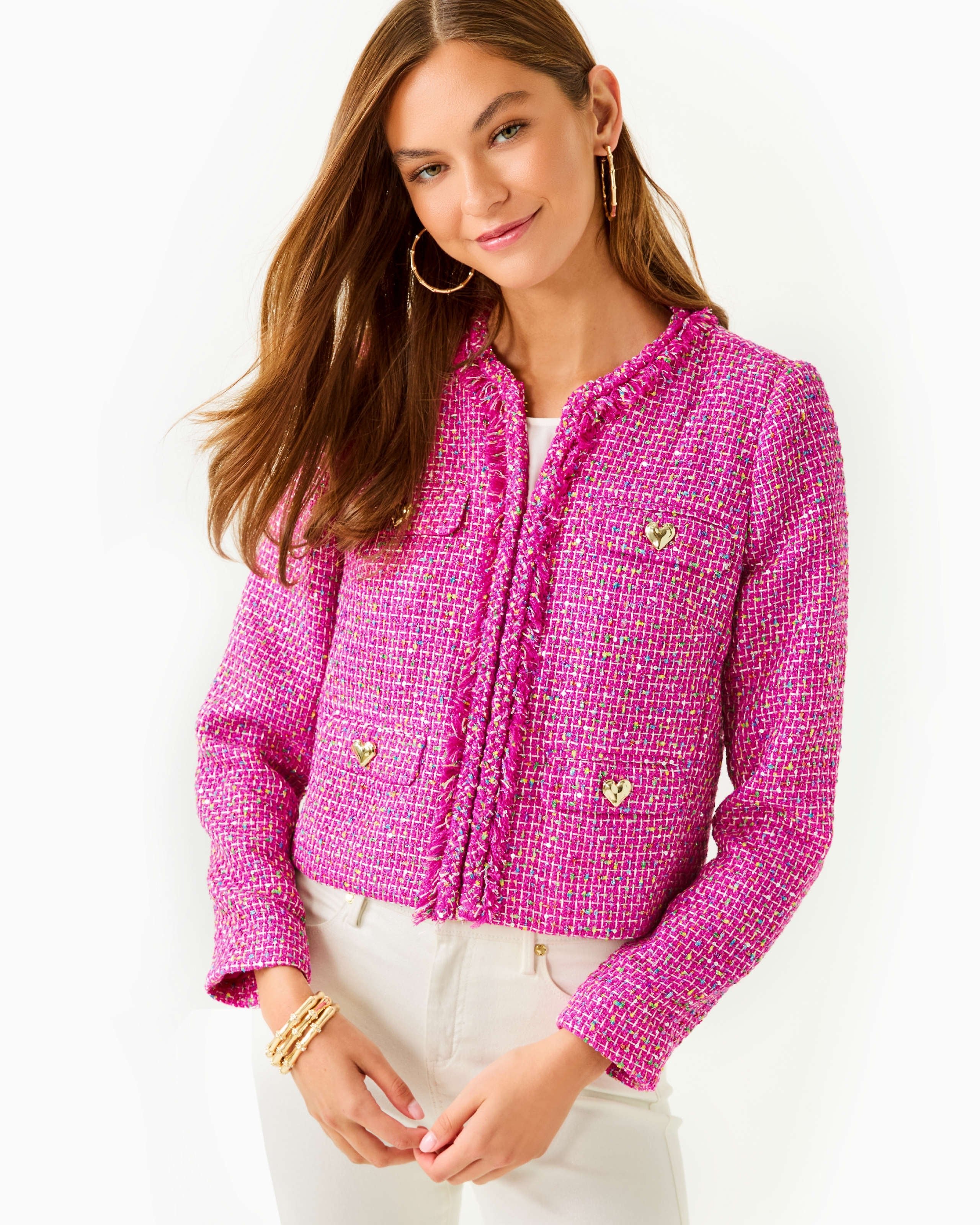 Lilly Pulitzer | Lilly Pulitzer | Kavita Boucle Jacket | Cloister Collection | JACKETS
