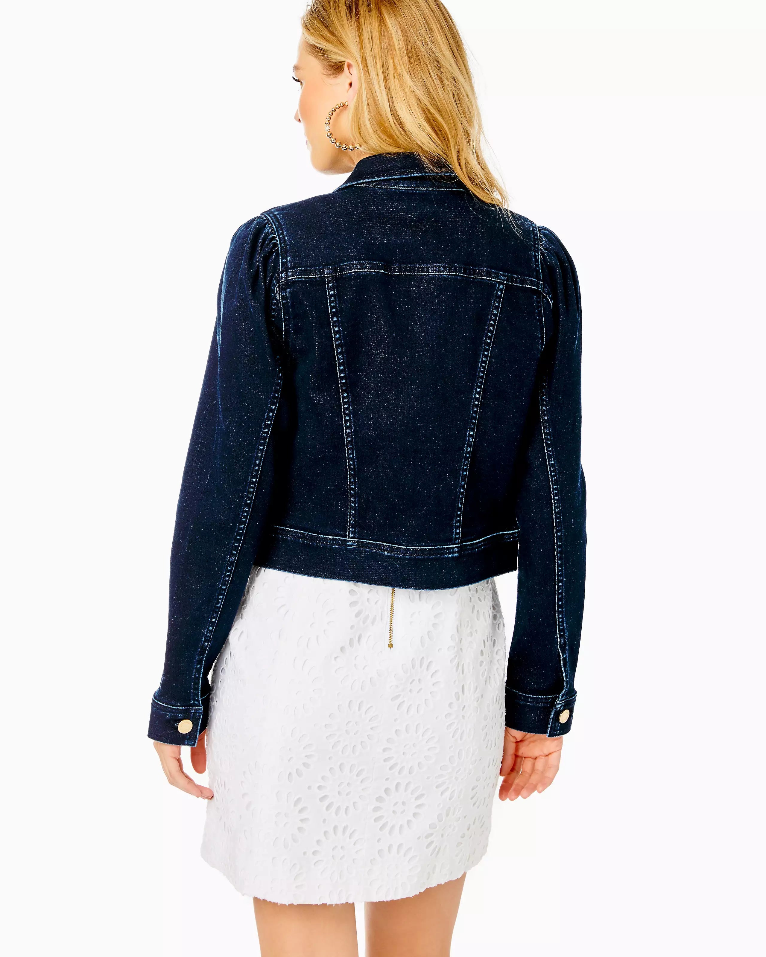Lilly Pulitzer | Lilly Pulitzer | Laylani Denim Jacket | Cloister Collection | Outerwear