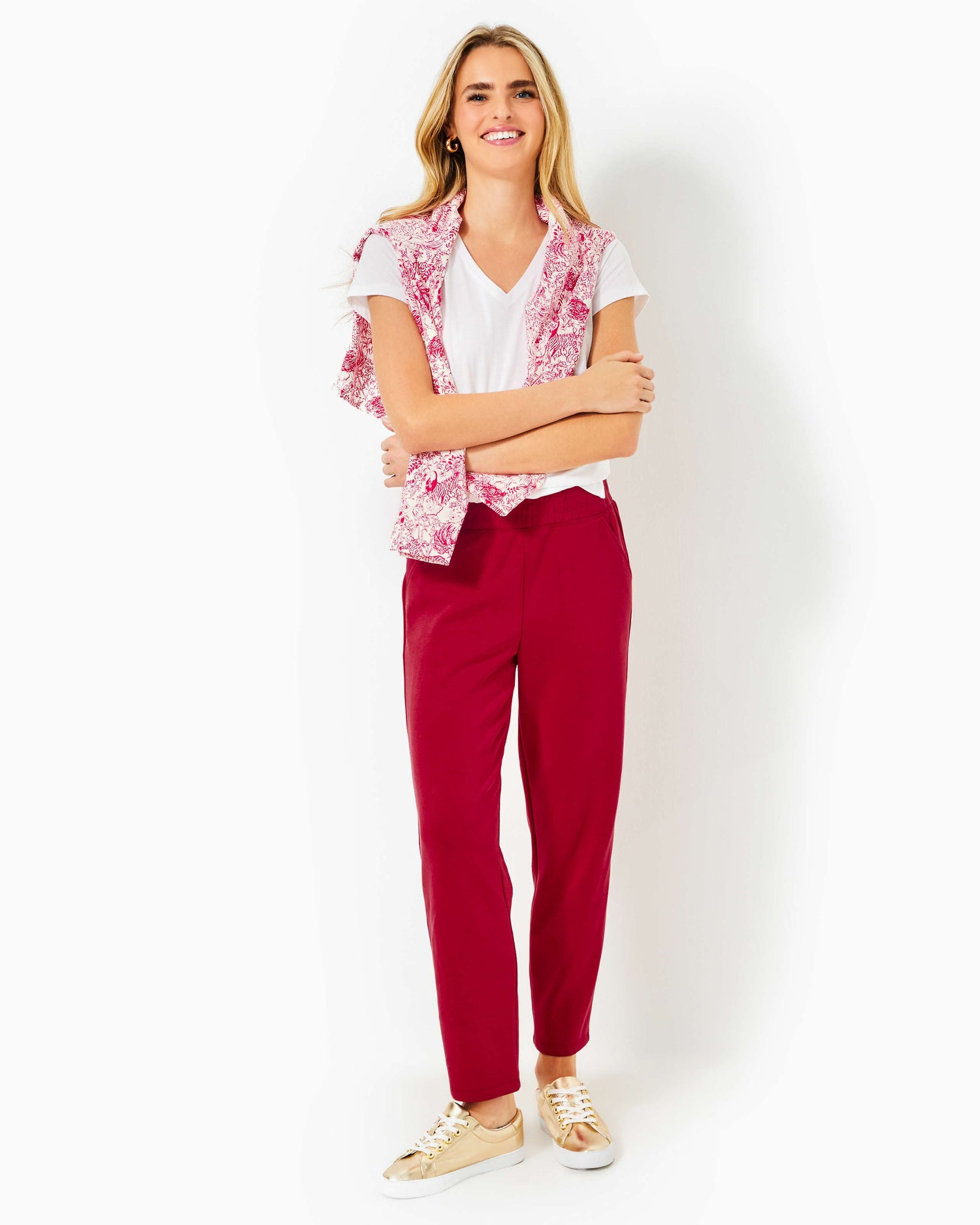 Lilly Pulitzer | Lilly Pulitzer | UPF 50+ 27" Riley Pant | Cloister Collection | LADIES