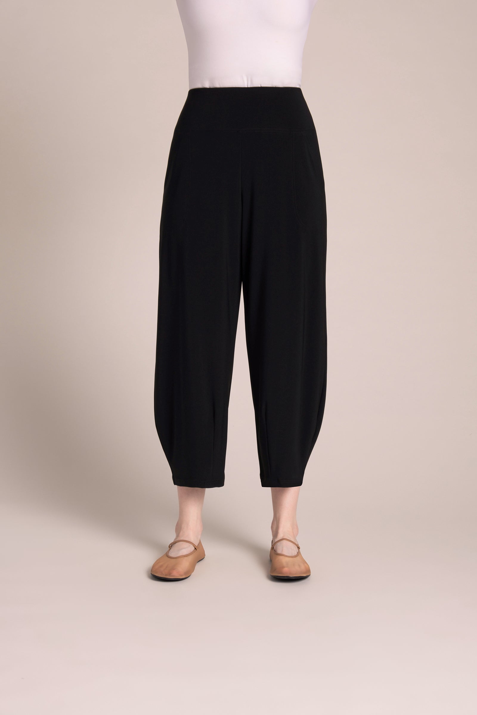 Narrow Lantern Pant - Black
